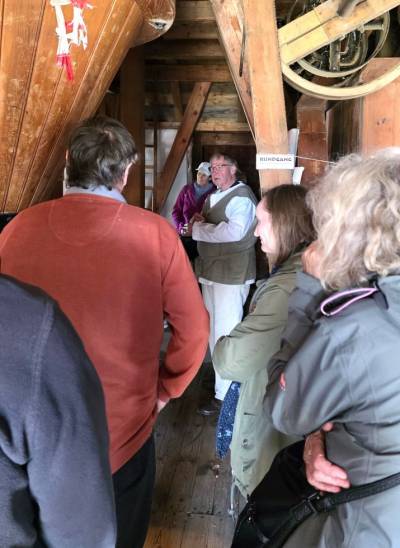 Führungen durch Bäckermeister Ulrich Rode in der Holländerwindmühle Jerichow