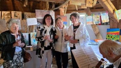 v.l. Yvette Below, Elke Blach und Christel Woizick