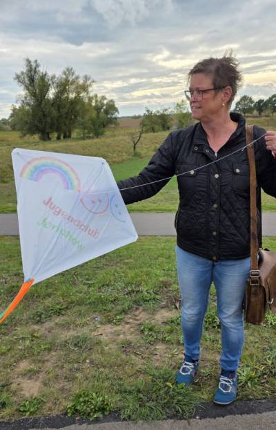 Katy Michel - Leiterin Jugenclub Jerichow war ebenfalls dabei.