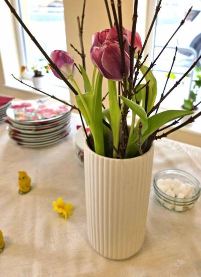 frühlingshafte Deko