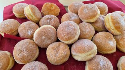 Die Besucher konnten köstliche Pfannkuchen der Bäckerei Rhodmann genießen.