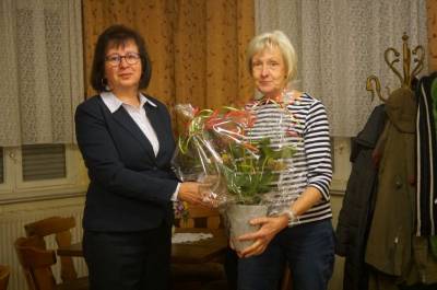 v.l. Yvette Below, Sabine Pansch