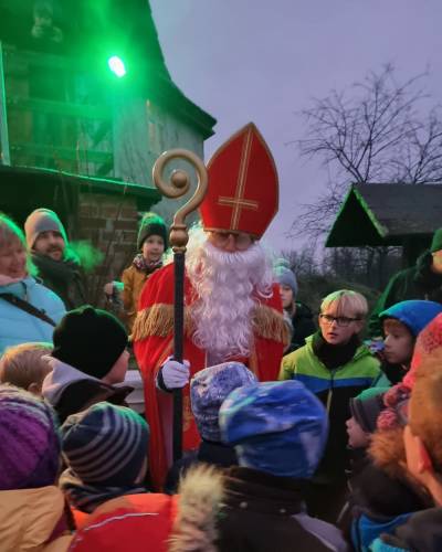 Nikolausveranstaltung an der Holländerwindmühle 