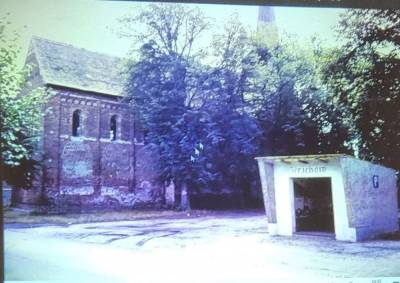 alte Ansicht der Stadtkirche in Jerichow