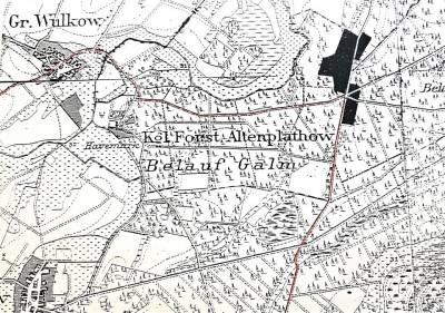 Übersicht Fundkarte Grabhügel