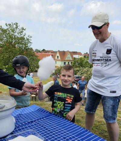 viel beliebt: Zuckerwatte