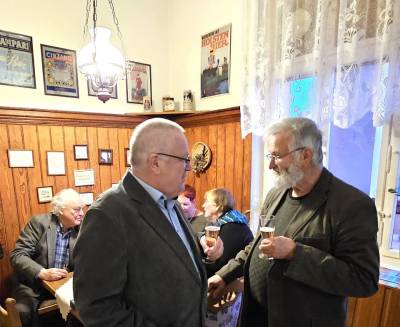 v.l. Rolf Naumann und Karl Eisbein