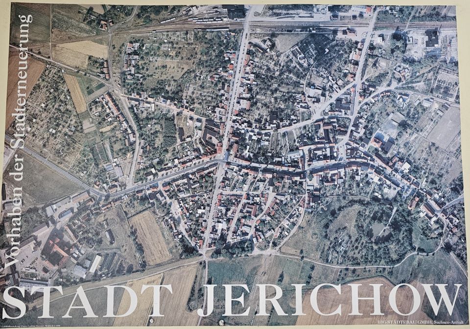 Jerichow aus der Vogelperspektive