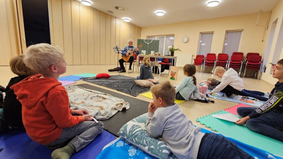 erste Weihnachtslesung für Kinder